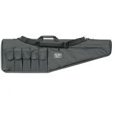 42 Inch Premium XT Rifle Case with Mag Pouch AR15 Mini 14 HK93 - Black