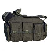 Tactical Response Bailout Bag with Rifle Mag Pouches - Black - Galati