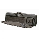 Double Discreet Square Rifle Case - 46 Inch M1A M14 FN FAL SIG Black