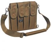 Shoulder Magazine Pouch - 9mm Mags - 8 Pocket - Coyote Brown